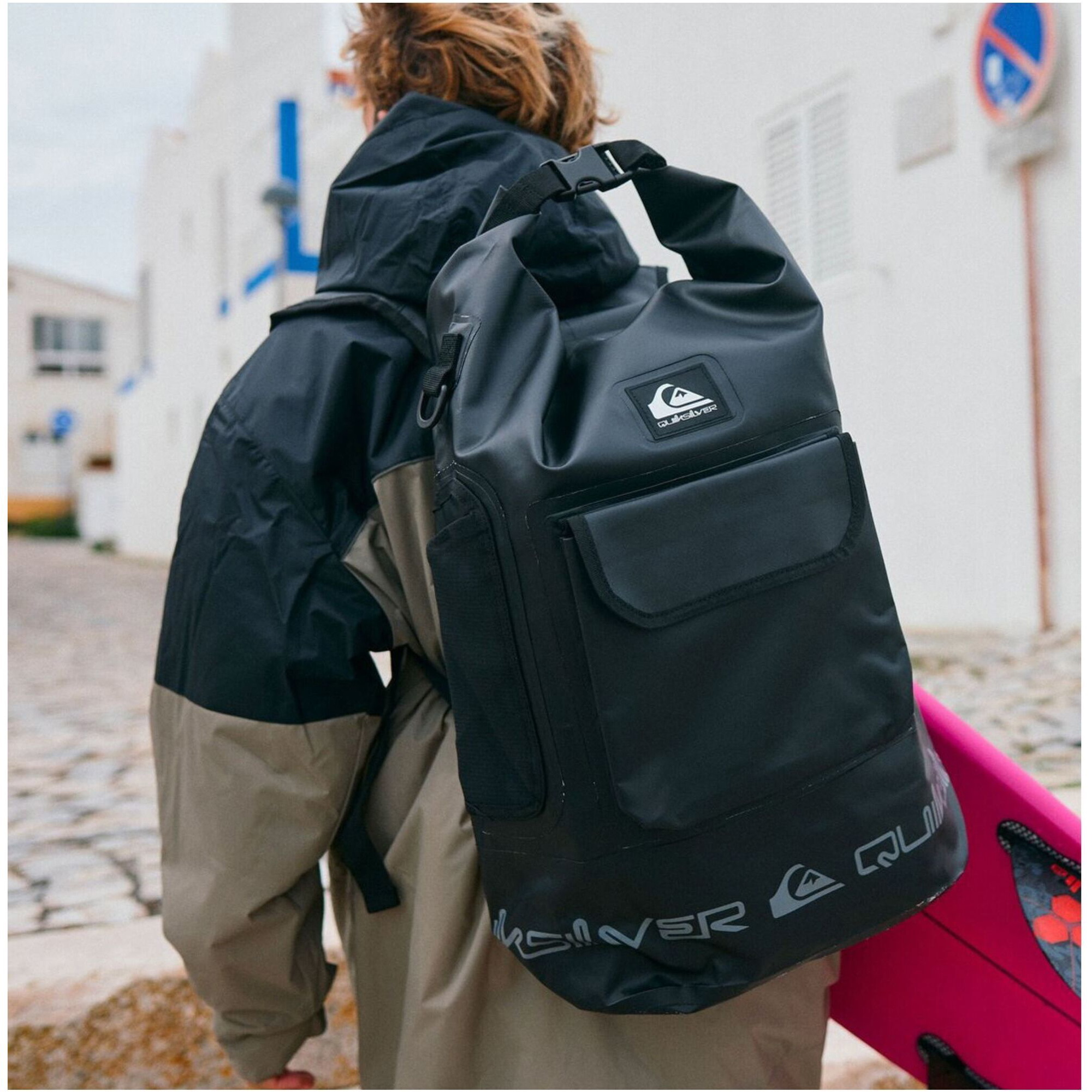 2026 Quiksilver Put It All Mid Surf Day Pack EQYBP03736 - Black / Black